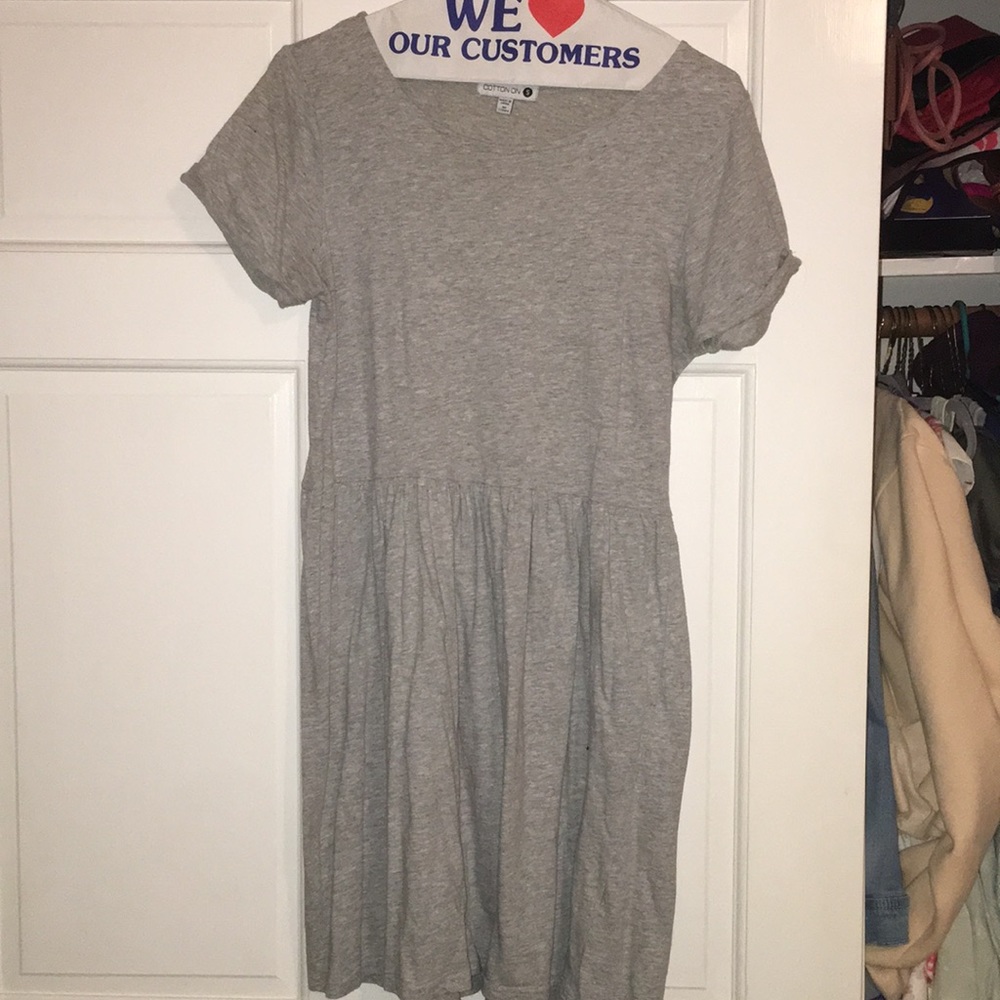 Cotton On Gray Skater Dress